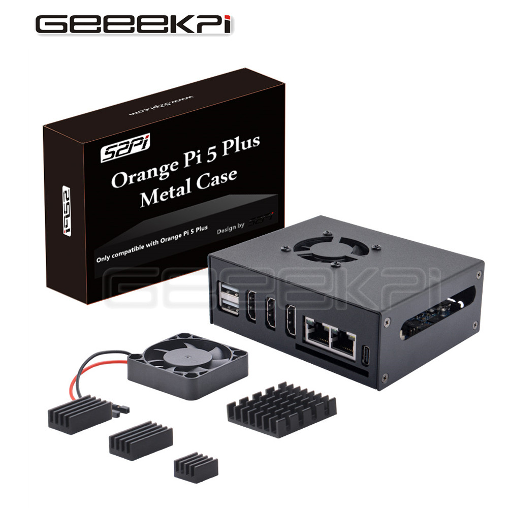 GeeekPi turuncu Pi 5 artı duru - Orange Pi 5 Plus 32Gb incelemesi ve fiyatı